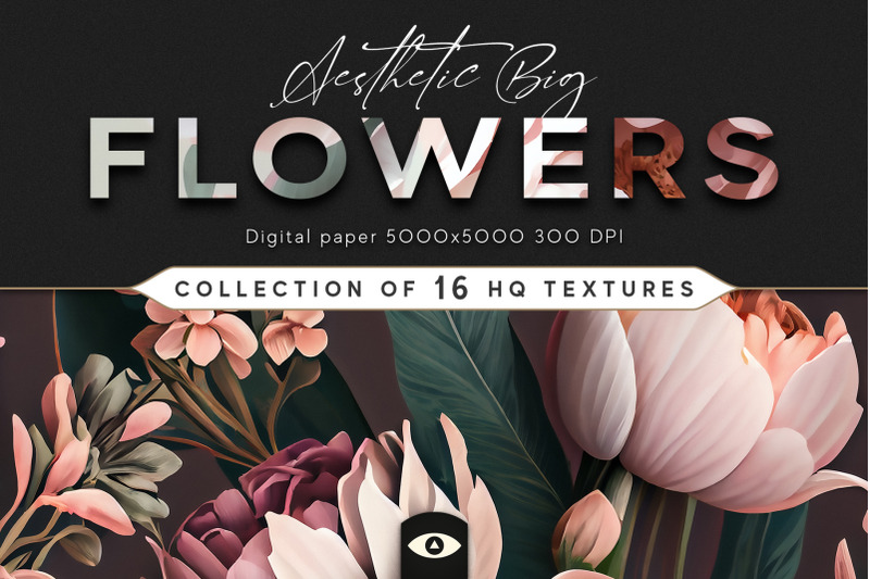 aesthetic-big-flowers-texture-pack