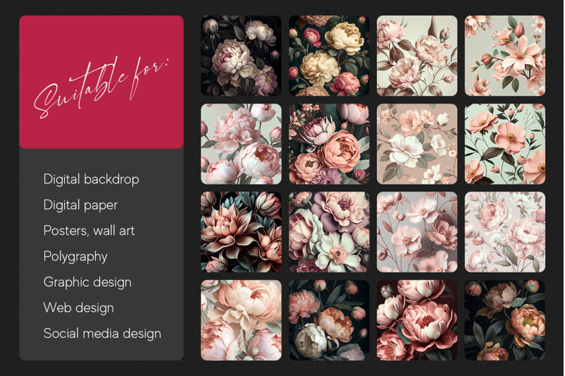 aesthetic-big-flowers-texture-pack