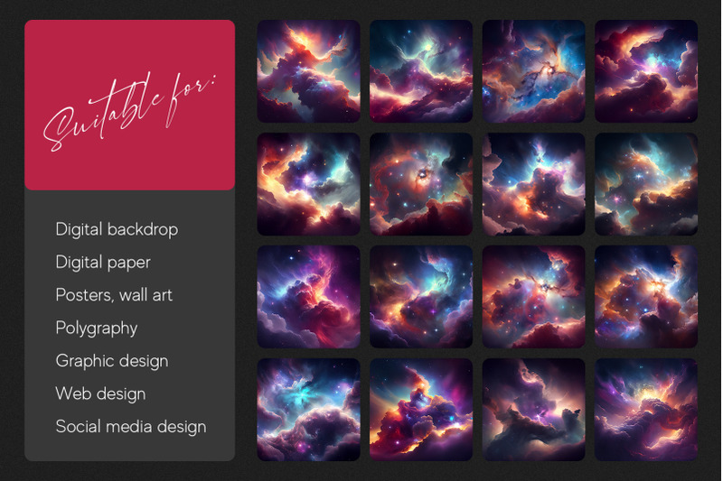 space-art-nebula-texture-pack