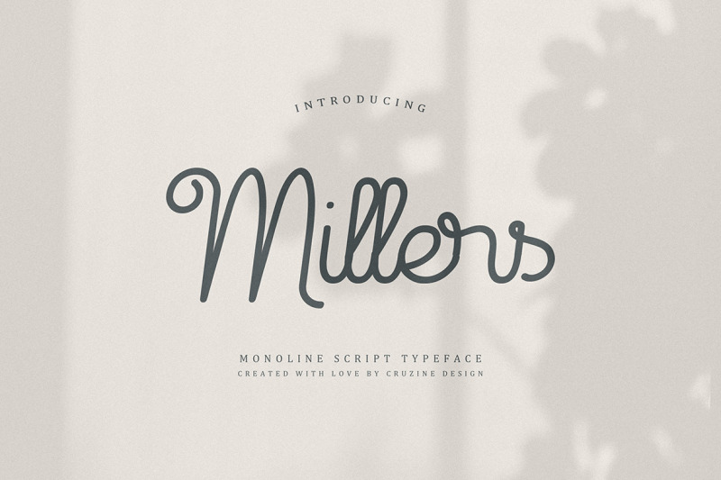 millers-retro-monoline-script