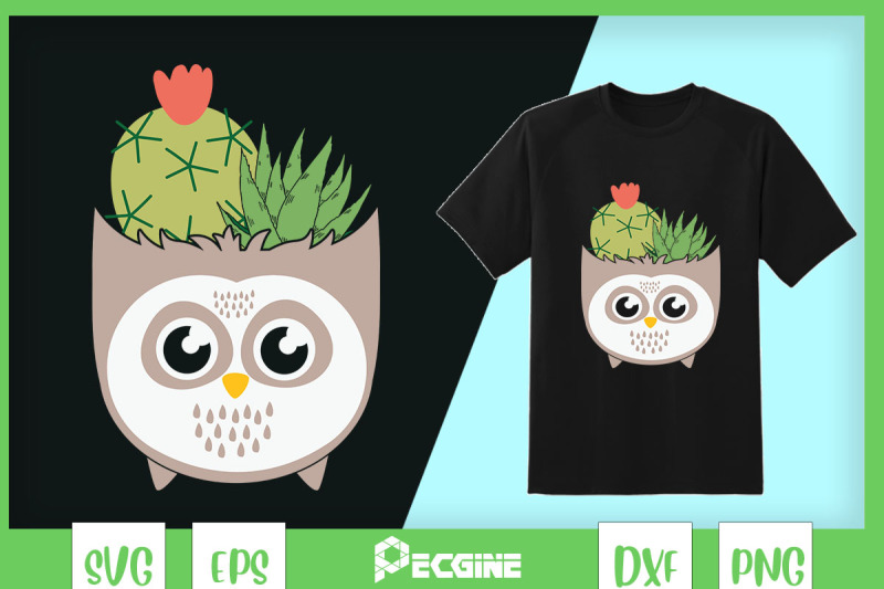 garden-pot-cute-animal-cute-owl