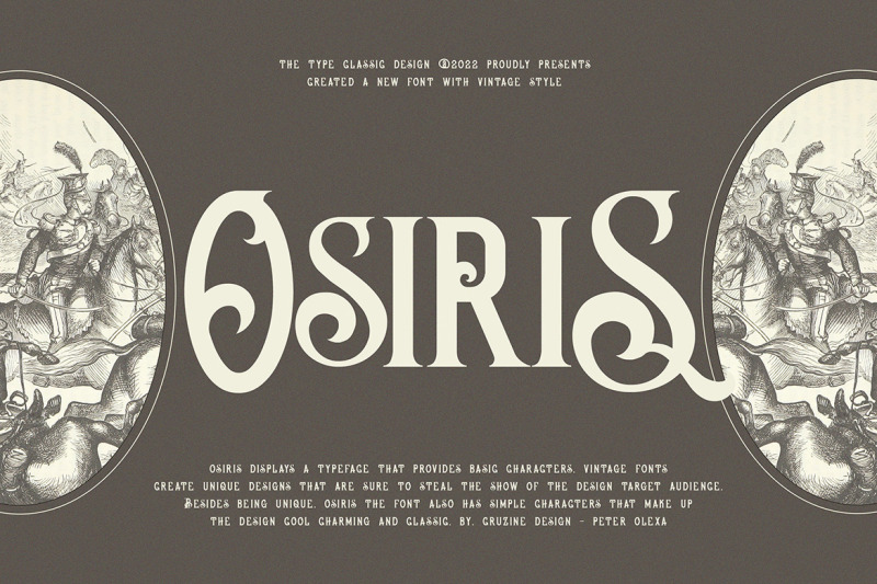 osiris-vintage-font