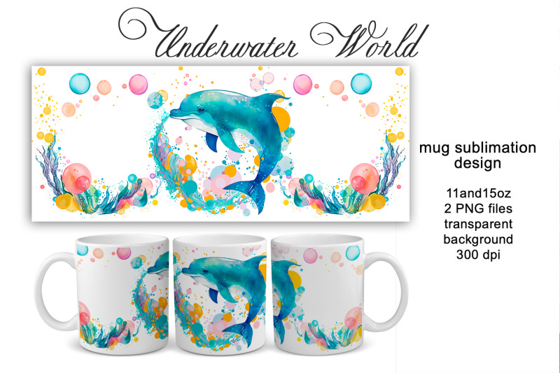 sublimation-mug-design-cute-dolphin-png-file