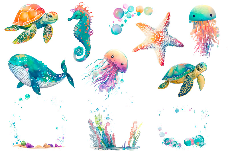 underwater-world-sea-clipart-summer-clipart