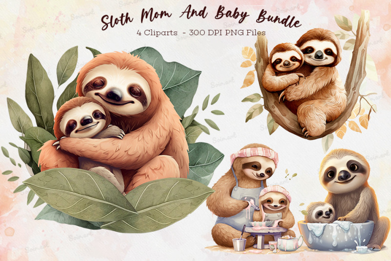 sloth-mom-and-baby-bundle