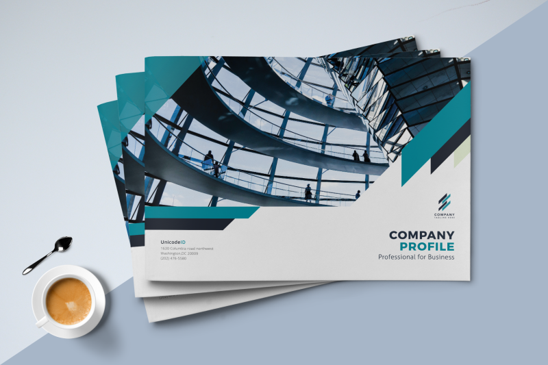 company-profile-landscape-template