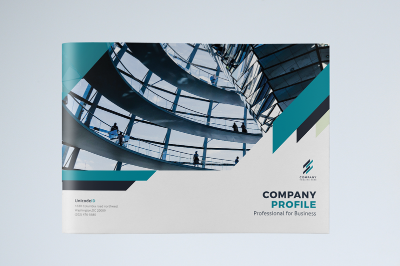 company-profile-landscape-template