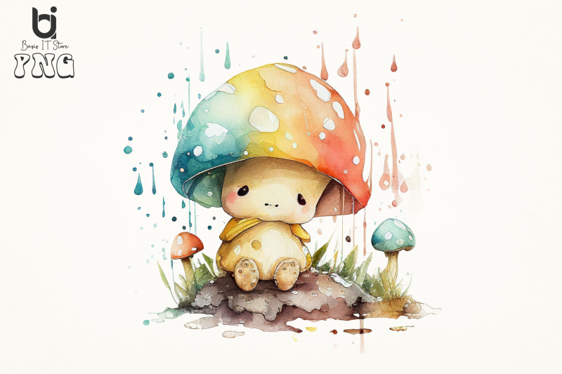 cute-little-mushrooms-baby-watercolor-sublimation-bundle