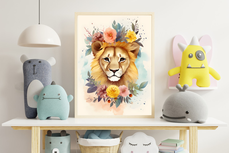 watercolor-baby-animals-nursery-wall-art-prints