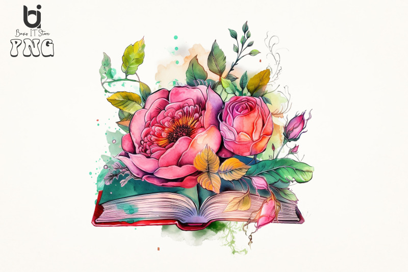 floral-book-boho-watercolor-sublimation-bundle-8-png-file