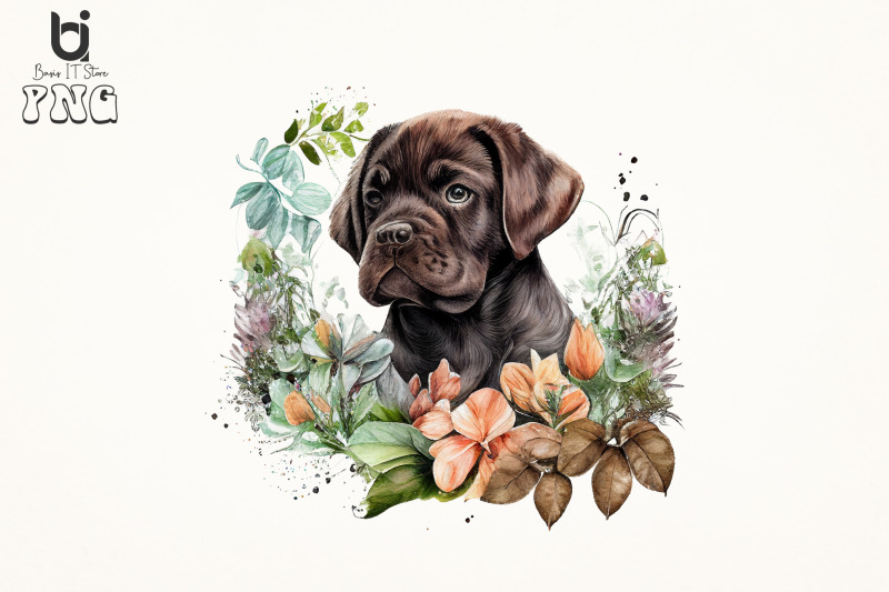 floral-pupp-dog-watercolor-sublimation-bundle-6-png-file