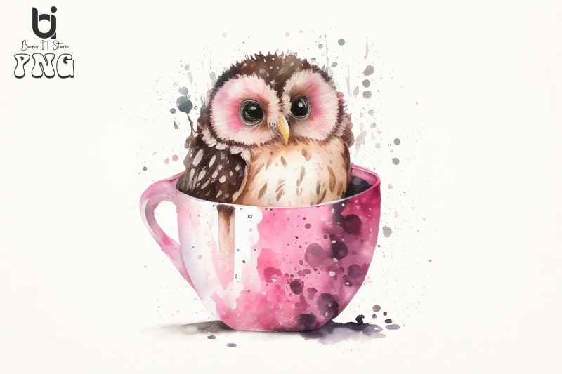 watercolor-cute-owl-inside-cup-pink-sublimation-bundle