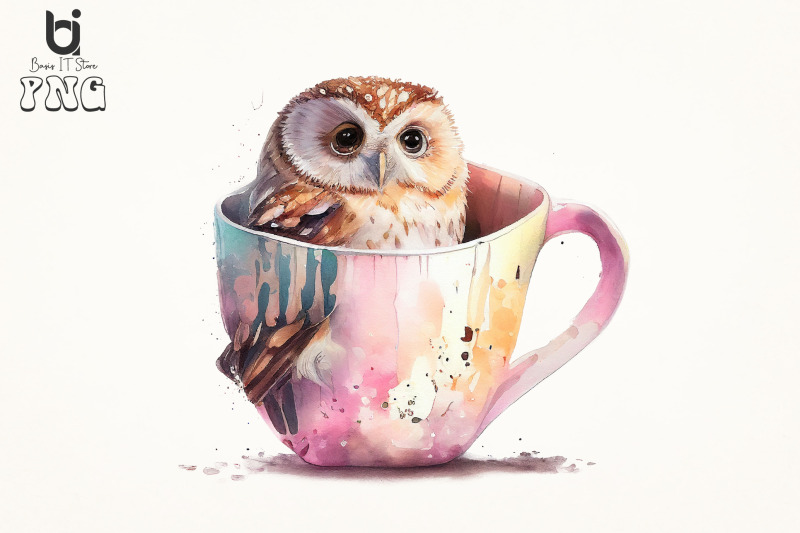 watercolor-cute-owl-inside-cup-pink-sublimation-bundle