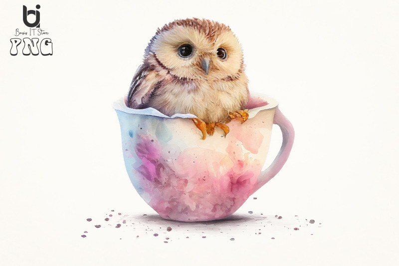 watercolor-cute-owl-inside-cup-pink-sublimation-bundle