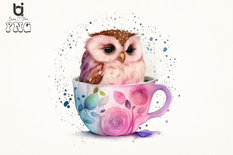 watercolor-cute-owl-inside-cup-pink-sublimation-bundle