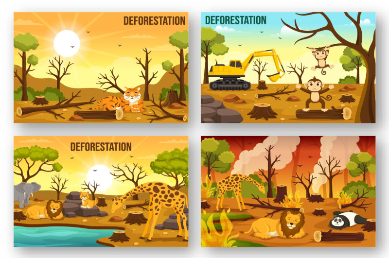 12-deforestation-vector-illustration