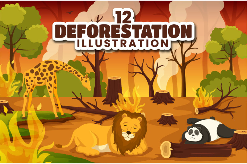 12-deforestation-vector-illustration