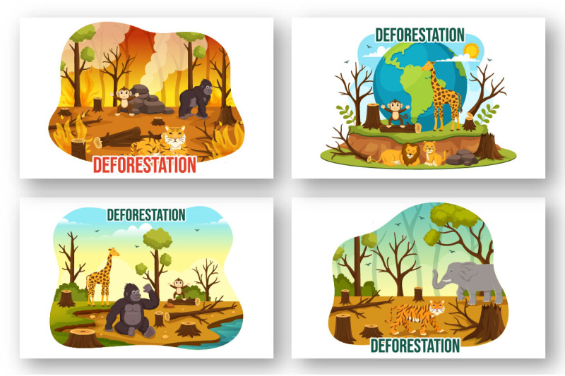 12-deforestation-vector-illustration