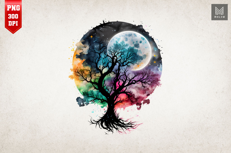watercolor-beautiful-tree-of-life-4