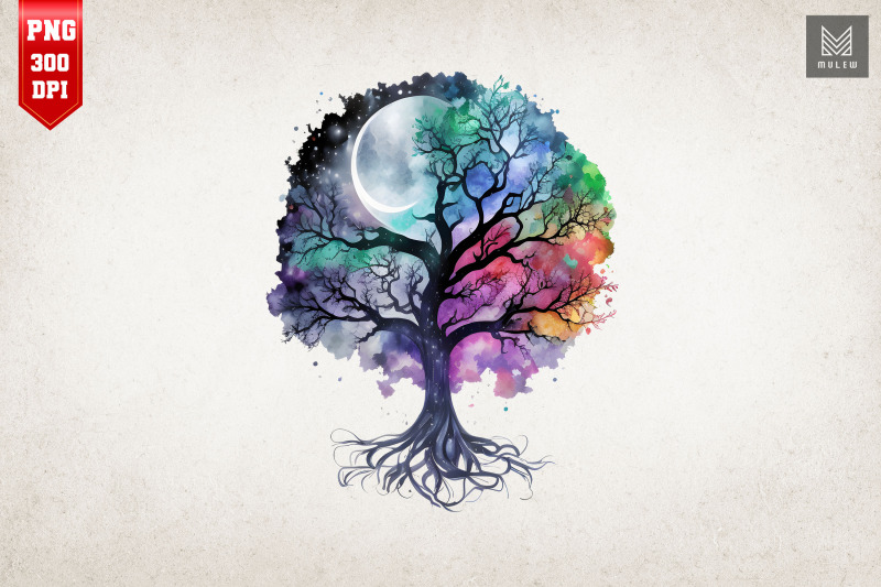 watercolor-beautiful-tree-of-life-8