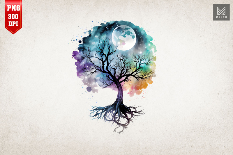 watercolor-beautiful-tree-of-life-13