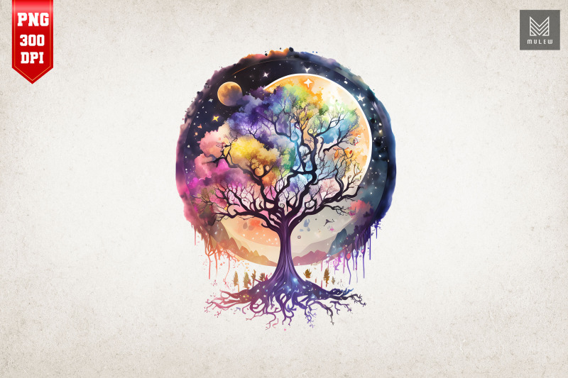 watercolor-beautiful-tree-of-life-15