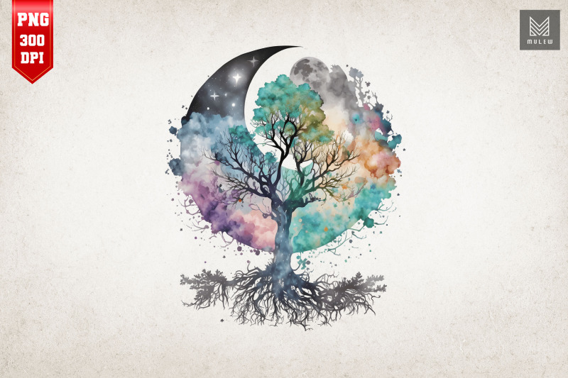 watercolor-beautiful-tree-of-life-19