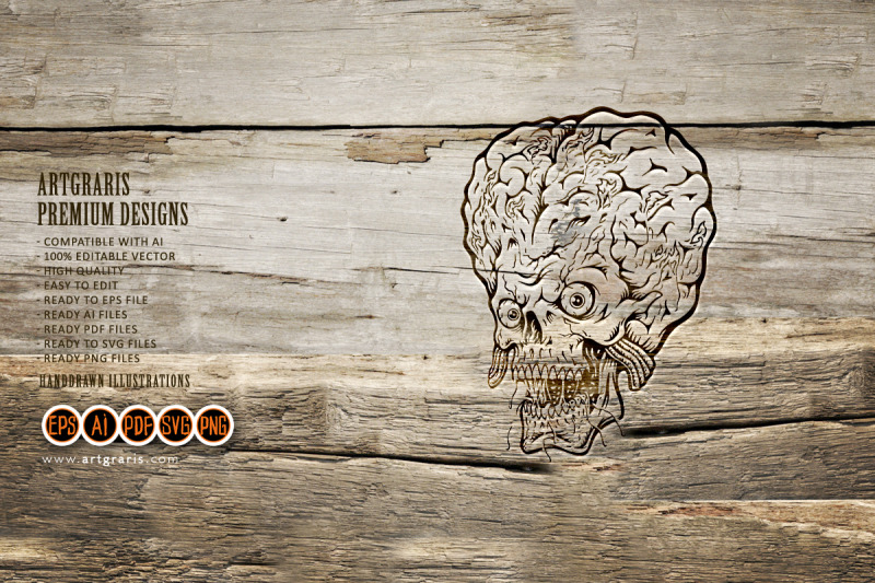 scary-skull-face-horror-brain-illustrations-silhouette