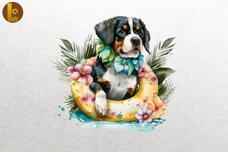 cute-dog-summertime-watercolor-15