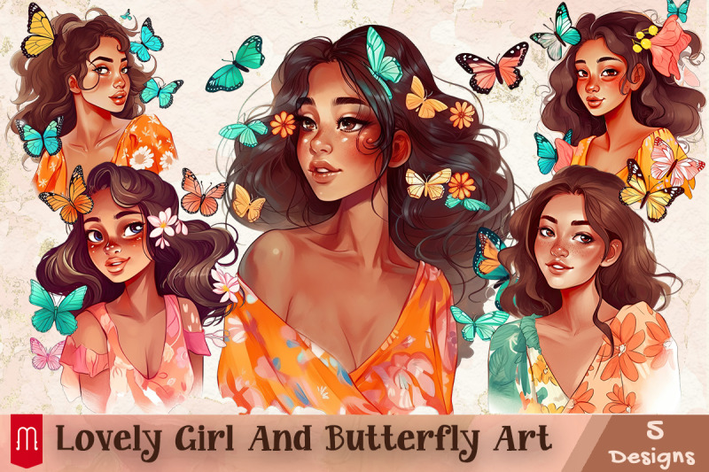 lovely-girl-and-butterfly-art-bundle