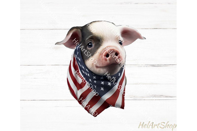 patriotic-pig-png-sublimation-png