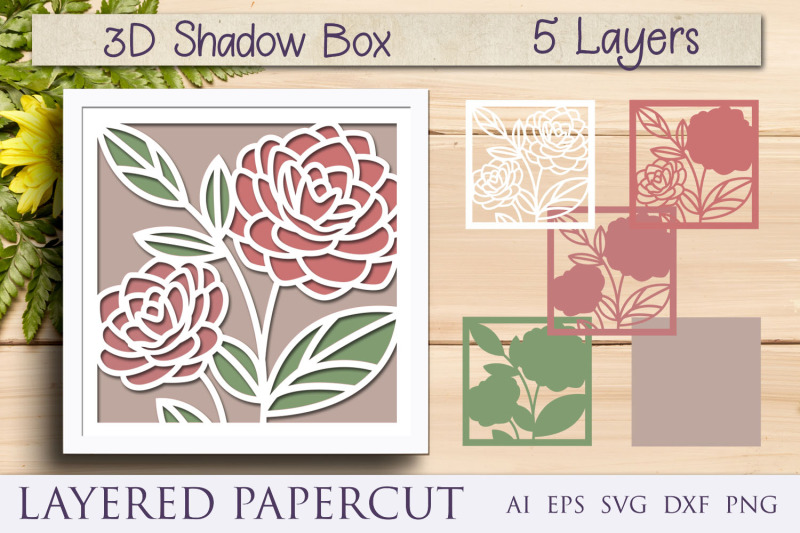 3d-floral-shadow-box-svg-layered-papercut-flower