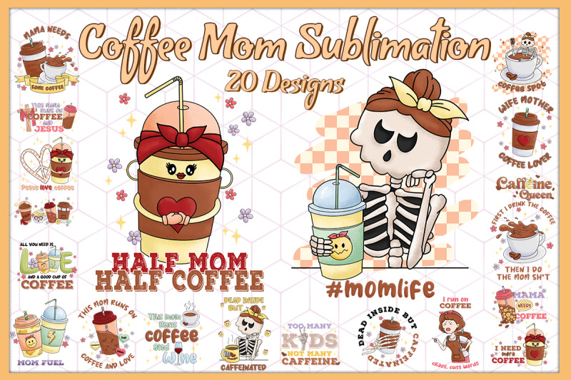 coffee-mom-sublimation-bundle