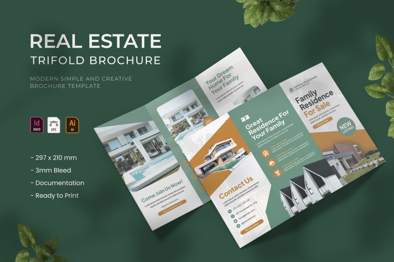 real-estate-trifold-brochure