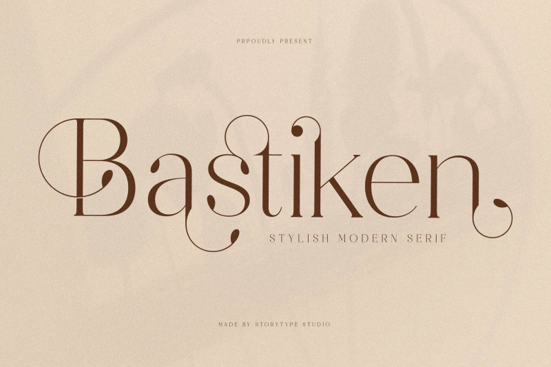 bastiken-typeface