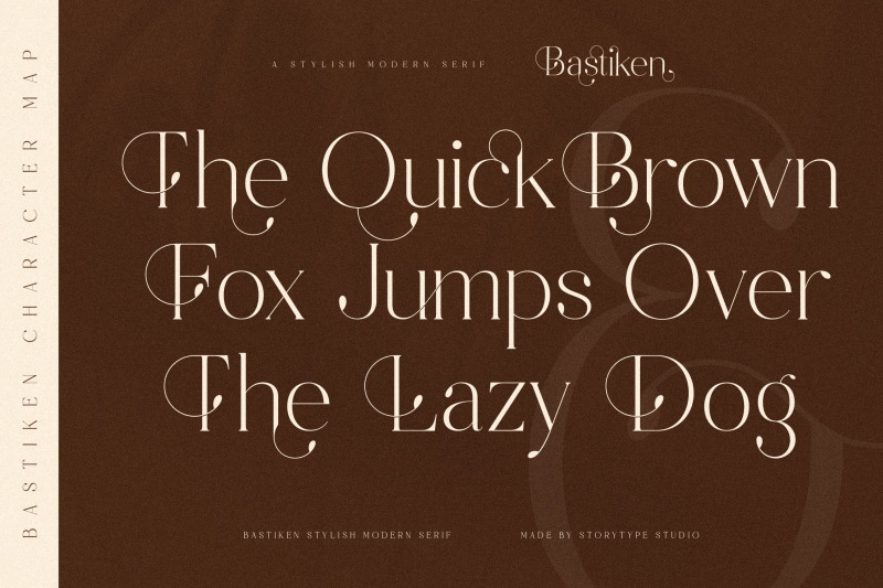 bastiken-typeface