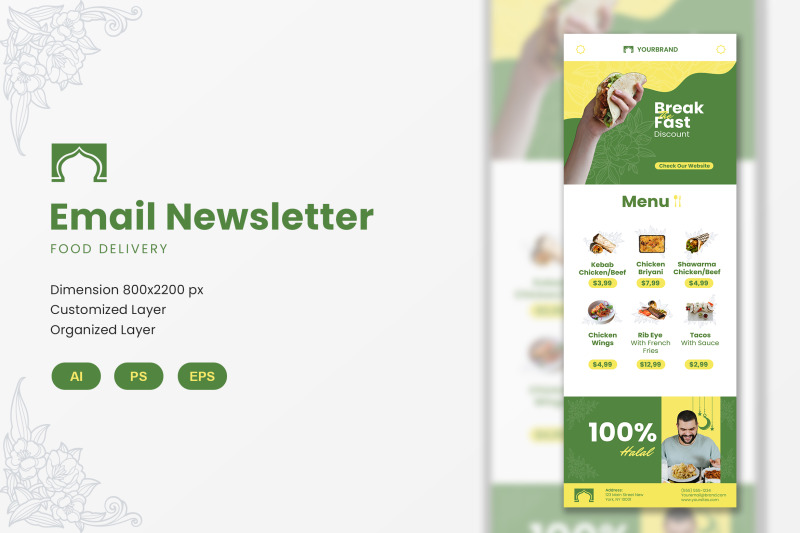food-delivery-email-newsletter