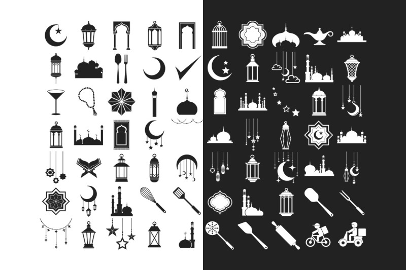 islamic-silhouette-collection-illust