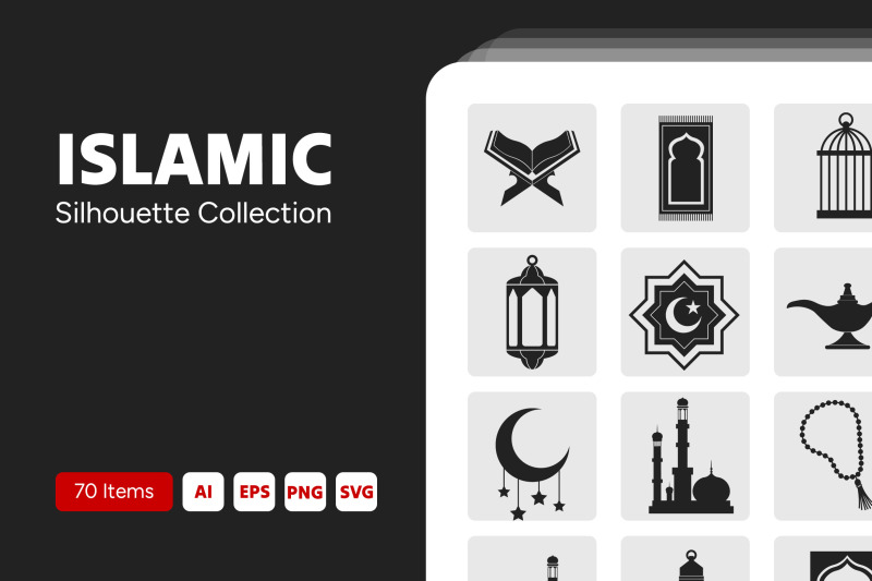 islamic-silhouette-collection-illust