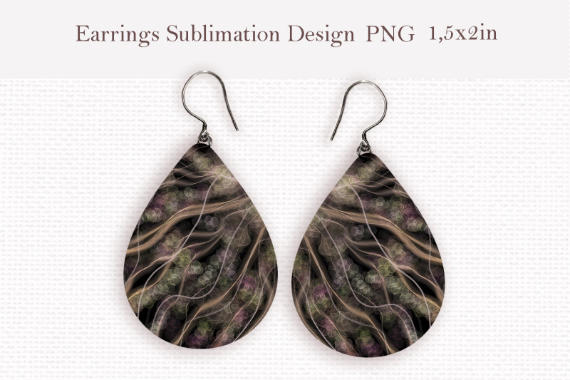 abstract-glitter-teardrop-earrings-design-png