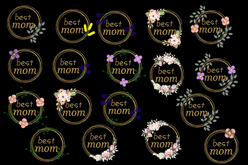 mothers-day-sublimation-frame-flowers-sublimation-bundle