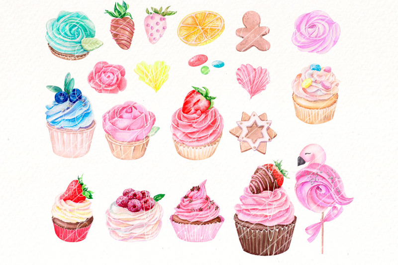 watercolor-sweets-clipart-desserts-png-digital-clipart
