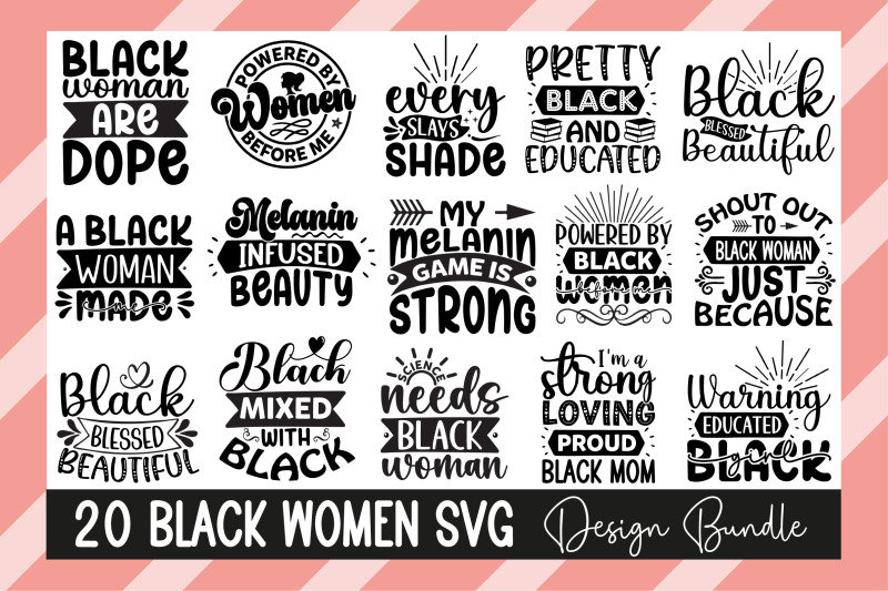 black-women-svg-design-bundle