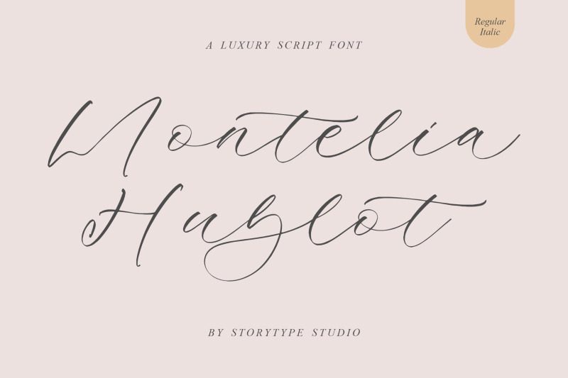 montelia-hublot-luxury-script-font