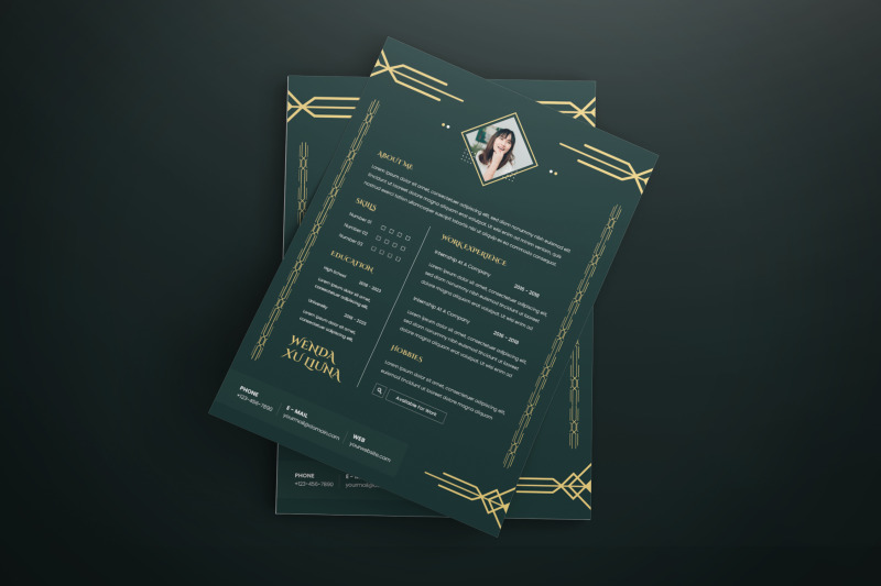 artdeco-resume