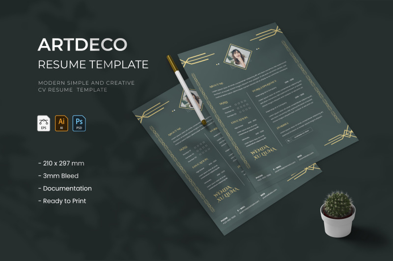 artdeco-resume