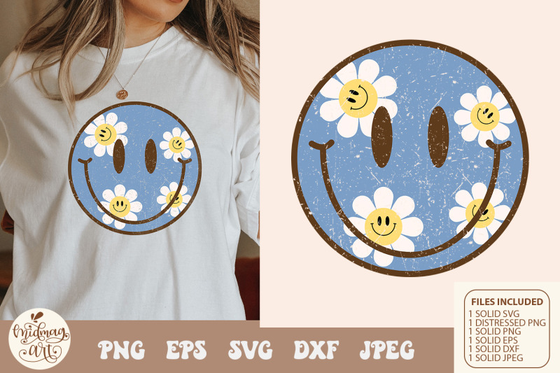 retro-smiley-face-with-daisy-pattern-svg-png-sublimation