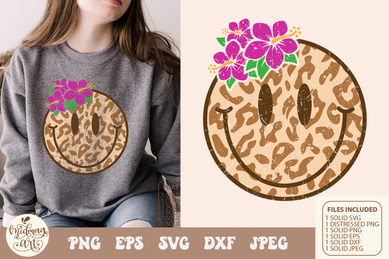 retro-smiley-face-with-flowers-svg-png-sublimation