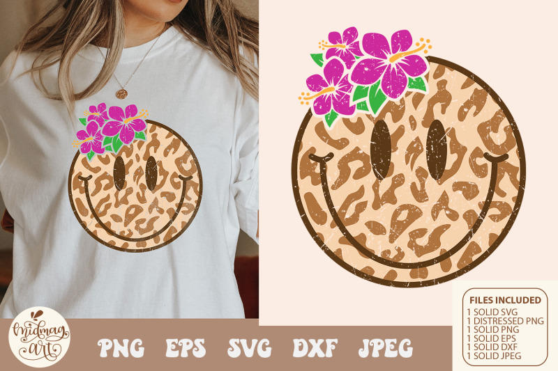 retro-smiley-face-with-flowers-svg-png-sublimation