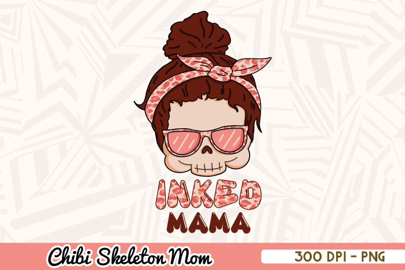 inked-mama-chibi-skeleton-mom-leopard